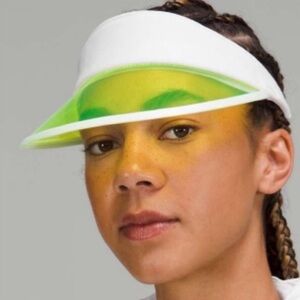 NWT Lululemon Translucent Visor Hat